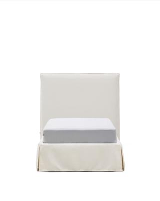 Кровать La Forma (ех Julia Grup) Кровать Jaira из белого шенилла со съемным чехлом для матраса 90x200 арт. 447721