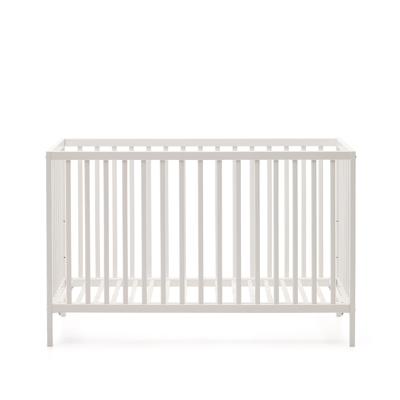 Кровать La Forma (ех Julia Grup) Shantal Детская кроватка из массива бука с белой отделкой 60 x 120 см арт. 177821