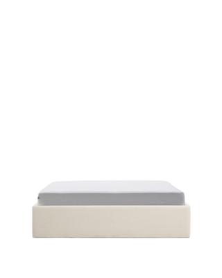Кровать La Forma (ех Julia Grup) Основание кровати Nelzi из шенилла цвета экрю для матраса 150 x 200 см арт. 463749