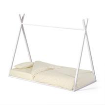 Кровать La Forma (ех Julia Grup) Maralis Кровать-вигвам из массива бука с белой отделкой 90 x 190 см арт. 146037