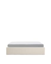 Кровать La Forma (ех Julia Grup) Основание кровати Nelzi из шенилла цвета экрю для матраса 160 x 200 см арт. 463751