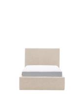 Кровать La Forma (ех Julia Grup) Кровать Nahiri бежевого цвета из шенилла с ящиком для хранения 90 x 200 см арт. 418936