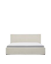 Кровать La Forma (ех Julia Grup) Кровать Nahiri бежевого цвета из шенилла с ящиком для хранения 150 x 200 см арт. 418938