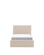 Кровать La Forma (ех Julia Grup) Кровать Nahiri бежевого цвета из шенилла с ящиком для хранения 90 x 200 см арт. 418936