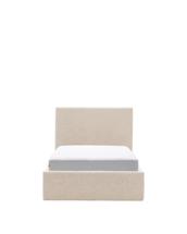 Кровать La Forma (ех Julia Grup) Кровать Nahiri бежевого цвета из шенилла с ящиком для хранения 90 x 200 см арт. 418936