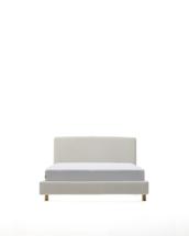 Кровать La Forma (ех Julia Grup) Кровать Valma из жемчужного шенилла со съемным чехлом для матраса 90 x 200 см арт. 216228