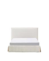 Кровать La Forma (ех Julia Grup) Кровать Jaira из белого шенилла со съемным чехлом для матраса 150x190 см арт. 447723