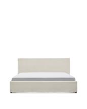 Кровать La Forma (ех Julia Grup) Кровать Nahiri бежевого цвета из шенилла с ящиком для хранения 160 x 200 см арт. 418934