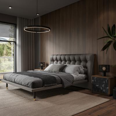 Кровать MOD INTERIORS Кровать с решеткой ALTEA арт. MDI.BD.ALT.1, арт. CP2308B2-160200 simple bed