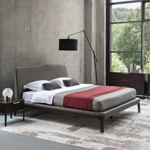 Кровать MOD INTERIORS Кровать с решеткой RONDA арт. MDI.BD.RD.129, арт. CPM6670-180200-V36W1/PU176 bed