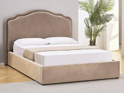 Кровать Signal Кровать SIGNAL FLORENCJA Velvet Bluvel 40 темно-бежевый 160/200 арт. FLORENCJAV160CBE