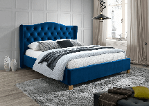 Кровать Signal Кровать Signal ASPEN Velvet (темно-синий) 160/200 арт. ASPENV160GRD
