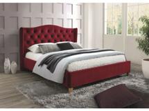 Кровать Signal Кровать Signal ASPEN Velvet (бордовый) 160/200 арт. ASPENV160BOD