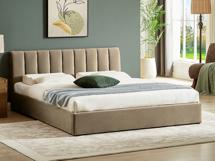 Кровать Signal Кровать SIGNAL MONTREAL Velvet Bluvel 28 бежевый, 160/200 арт. MONTREALV160BE