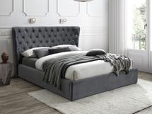 Кровать Signal Кровать Signal CARVEN VELVET BLUVEL 14 (серый) 160/200 арт. CARVENV160SZ
