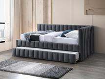 Кровать Signal Кровать Signal ALFIE Velvet Bluvel 14 (темно-серый) 120/200 арт. ALFIEV120SZ