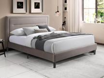 Кровать Signal Кровать Signal MALAGA Velvet Bluvel 40 (темно-бежевый/черный) 140/200 арт. MALAGAV140CBEC