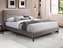 Кровать Signal Кровать Signal MALAGA Velvet Bluvel 40 (темно-бежевый/черный) 160/200 арт. MALAGAV160CBEC