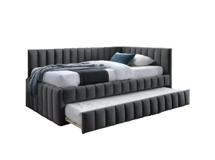 Кровать Signal Кровать Signal ALFIE Velvet Bluvel 14 (темно-серый) 120/200 арт. ALFIEV120SZ