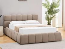 Кровать Signal Кровать SIGNAL PARMA Velvet Bluvel 40 темно-бежевый 160/200 арт. PARMAV160CBE40