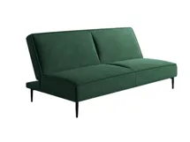 Кровать Top concept Este диван-кровать трехместный, прямой, без подлокотников, бархат зеленый 19 арт. 13979
