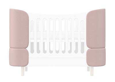 Кроватка Ellipsefurniture Комплект чехлов для кроватки-трансформера KIDI Soft (розовый) арт. TX02470106301