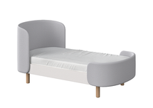 Кроватка Ellipsefurniture Кровать KIDI Soft для детей от 2 до 4 лет (серый) арт. KD010502040101