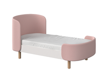 Кроватка Ellipsefurniture Кровать KIDI Soft для детей от 2 до 4 лет (розовый) арт. KD010503040101