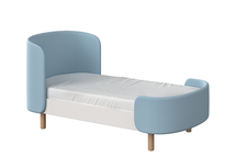 Кроватка Ellipsefurniture Кровать KIDI Soft для детей от 2 до 4 лет (голубой) арт. KD010504040101