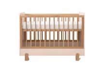 Кроватка Ellipsefurniture Кроватка Ice-cream 60*120 см (розовый) арт. IC010103020101