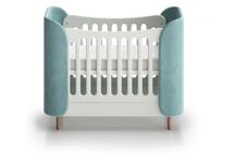 Кроватка Ellipsefurniture Кроватка KIDI Soft mini cпальное место 60*120 см (бирюзовый) арт. KD01535502401