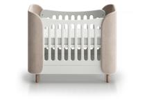 Кроватка Ellipsefurniture Кроватка KIDI Soft mini cпальное место 60*120 см антивандальная ткань (бежевый) арт. KD01535503806