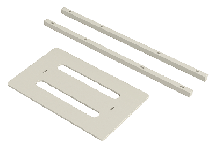 Кроватка Ellipsefurniture Удлинение для кроватки Ellipsebed до 165 см (молочный) арт. EBMPBL03971099