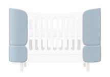 Кроватка Ellipsefurniture Комплект чехлов для кроватки-трансформера KIDI Soft (голубой) арт. TX02470101301
