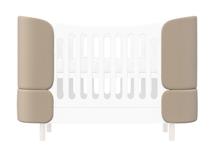 Кроватка Ellipsefurniture Комплект чехлов для кроватки-трансформера KIDI Soft антивандальная ткань (бежевый) арт. TX02470603806