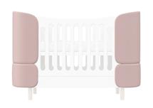 Кроватка Ellipsefurniture Комплект чехлов для кроватки-трансформера KIDI Soft антивандальная ткань (розовый) арт. TX02470606306