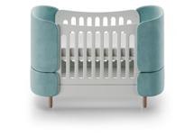 Кроватка-трансформер Ellipsefurniture Кроватка-трансформер KIDI Soft (бирюзовый) арт. KD040106010190