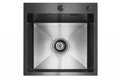 Кухонная мойка ЯЯЯ Кухонная мойка из нержавейки BLANTEK LS-5050B Nano black арт. 5050223