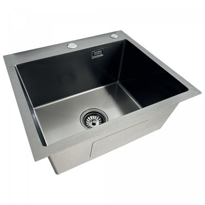 Кухонная мойка ЯЯЯ Кухонная мойка из нержавейки BLANTEK LS-5044B Nano black арт. 5044223