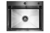 Кухонная мойка ЯЯЯ Кухонная мойка из нержавейки BLANTEK FS-5848B Nano black ECO арт. 5848203