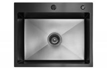 Кухонная мойка ЯЯЯ Кухонная мойка из нержавейки BLANTEK FS-5848HN Honeycomb Nano black ECO арт. 5848204