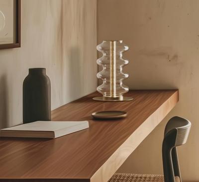 Лампа Aromas del Campo Настольная лампа Vitree золотой металл/ прозрачный плафон арт. 434533