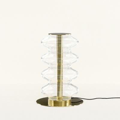 Лампа Aromas del Campo Настольная лампа Vitree золотой металл/ прозрачный плафон арт. 434533