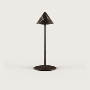 Лампа Aromas del Campo Настольная лампа Anza черный металл/черный мрамор арт. 254107