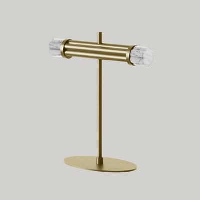 Лампа Aromas del Campo Настольная лампа Tasta состаренное золото/белый мрамор арт. 481591