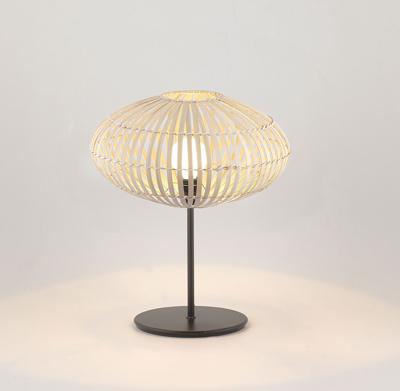 Лампа Aromas del Campo Настольная лампа Chateau  абажур из натурального бамбука 1143 арт. 091388
