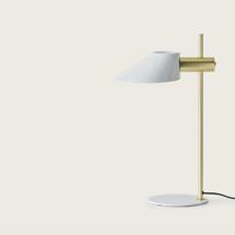 Лампа Aromas del Campo Настольная лампа Cohen латунь - белый плафон арт. 078303