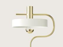 Лампа Aromas del Campo Настольная лампа Aloa латунь - белый арт. 055301