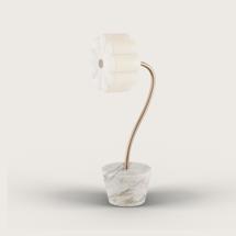 Лампа Aromas del Campo Настольная лампа Flow золотой металл арт. 254055