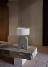 Лампа Aromas del Campo Настольная лампа Home золотой металл + белый абажур 801011/41 арт. 084616